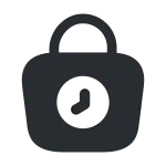Bag Timer SVG Icon